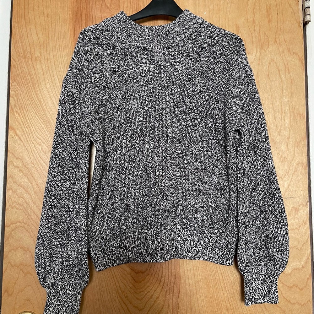 H&M Knitted Balloon Sleeve Sweater